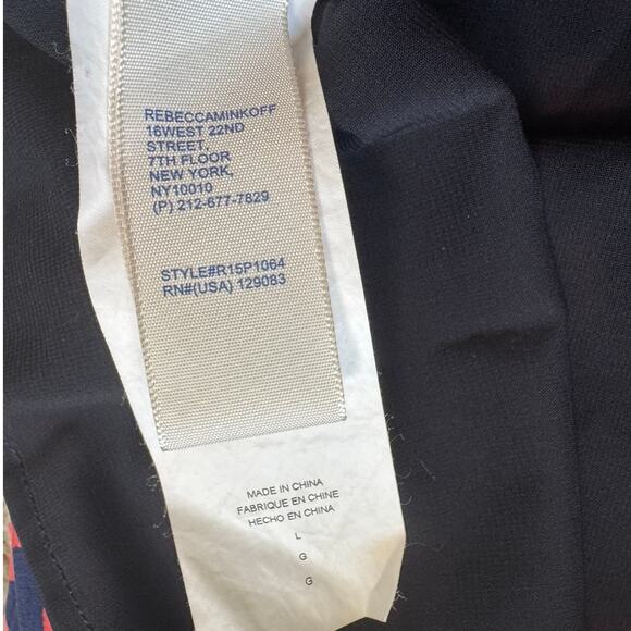 A PEA IN THE POD X Rebecca Minkoff Women's Silk Maternity Dress, size L - Picture 7 of 9